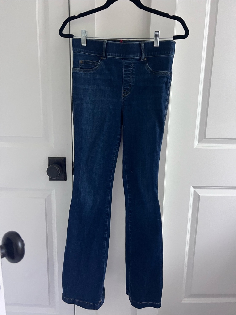 SPANX Dark Blue Flare Jeans